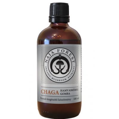 Naja Forest Chaga Hamvaskéreg gomba étrend-kiegészítő 100ml